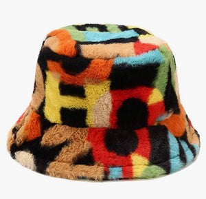 Faux Fur Alpha Bucket